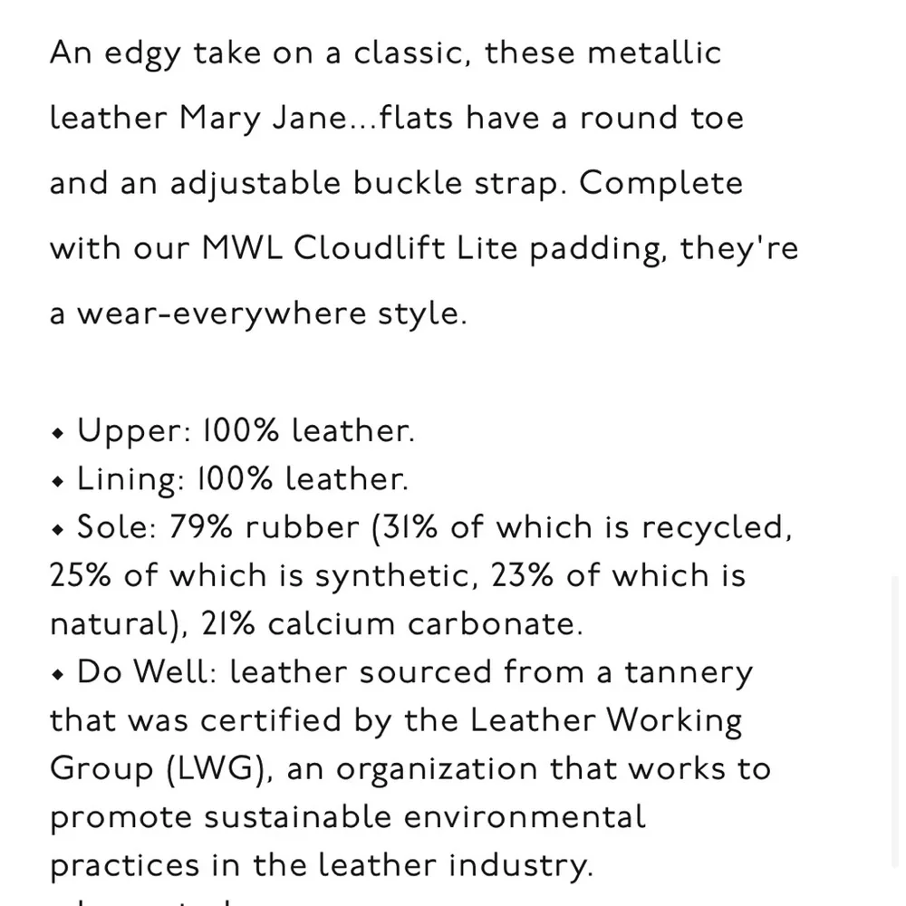 The Remy Mary Jane
Flat in Metallic - Picture 6 of 6